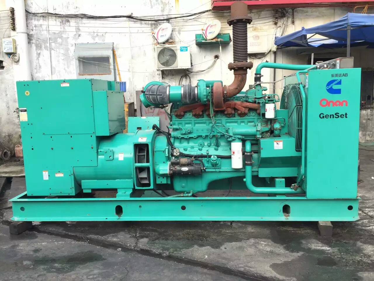 安达租赁发电机-柴油发电机不正常冒烟的原因